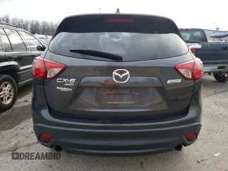 2015 Mazda CX-5 Touring with VIN JM3KE4CY2F0449733, listed as a Copart auction lot 81720843 with 123,967 mi miles and Salvage Title. Bid and sale history available at carsss.com. Image 6.