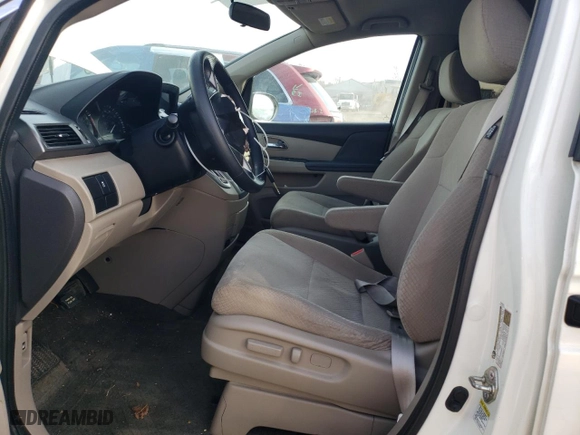 2015 Honda Odyssey LX with VIN 5FNRL5H2XFB018968, listed as a Copart auction lot 46777425 with 160,867 mi miles and Salvage Title. Bid and sale history available at carsss.com. Image 7.