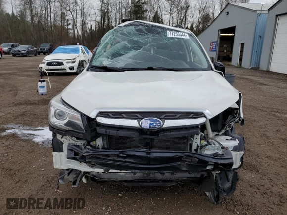 2017 Subaru Forester with VIN JF2SJESC7HH403336, listed as a Copart auction lot 77250544 with 182,729 mi miles and Non repairable. Bid and sale history available at DreamBid. Image 5.