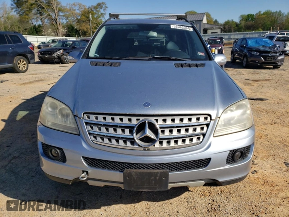 2006 Mercedes-Benz M 350 with VIN 4JGBB86E16A047315, listed as a Copart auction lot 52082345 with 85,411 mi miles and Salvage Title. Bid and sale history available at DreamBid. Image 5.