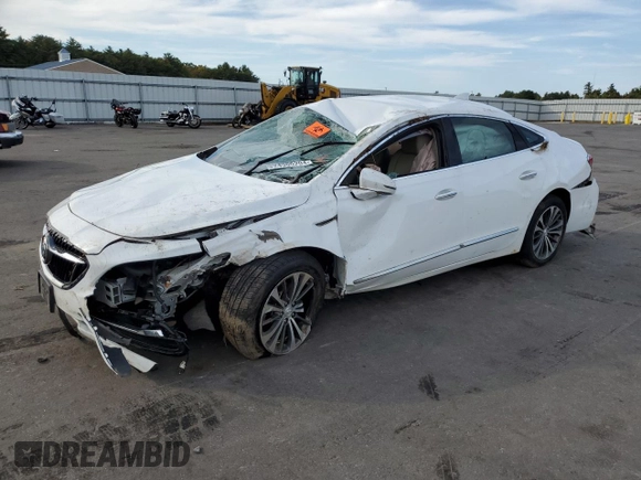 2017 Buick LaCrosse Preferred with VIN 1G4ZN5SS6HU165359, listed as a Copart auction lot 74300204 with 0 mi miles and Salvage Title. Bid and sale history available at carsss.com. Image 1.