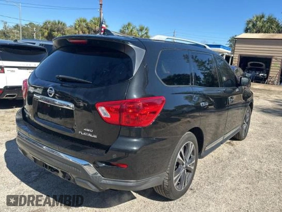 2020 Nissan Pathfinder Platinum with VIN 5N1DR2DM2LC586652, listed as a Copart auction lot 45931825 with 109,954 mi miles and Clean Title. Bid and sale history available at carsss.com. Image 4.
