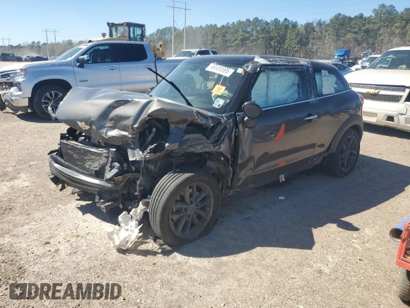 2013 MINI Paceman S with VIN WMWSS5C50DWN66425, listed as a Copart auction lot 49330595 with Not Provided miles and Salvage Title. Bid and sale history available at DreamBid. Image 1.