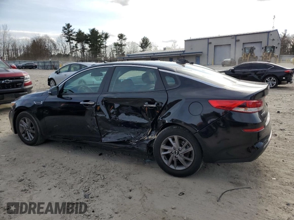 2020 Kia Optima LX with VIN 5XXGT4L37LG436947, listed as a Copart auction lot 48415885 with 19,325 mi miles and Salvage Title. Bid and sale history available at carsss.com. Image 2.