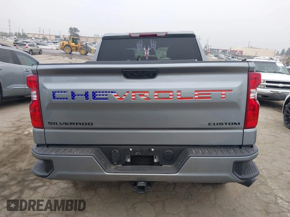 2024 Chevrolet Silverado 1500 Custom with VIN 3GCPABEK7RG311970, listed as a IAAI auction lot 42024754 with 7,976 mi miles and . Bid and sale history available at DreamBid. Image 17.