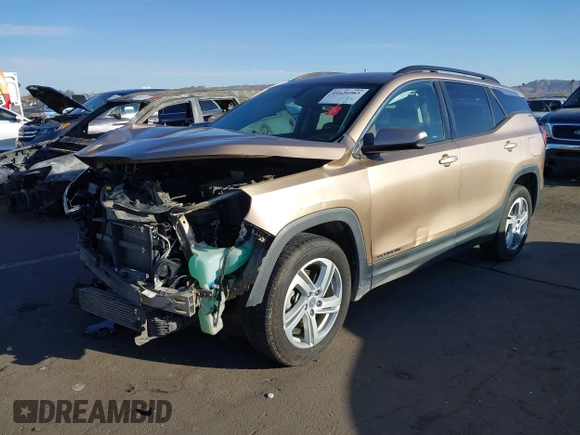2018 GMC Terrain SLE with VIN 3GKALMEX6JL148686, listed as a IAAI auction lot 41626983 with 157,635 mi miles. Bid and sale history available at carsss.com. Image 18.
