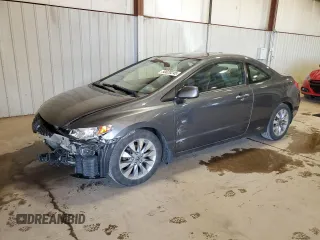 2009 Honda Civic Cpe EX-L with VIN 2HGFG12999H515712, listed as a Copart auction lot 50020245 with 166,534 mi miles and Salvage Title. Bid and sale history available at carsss.com. Image 1.