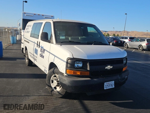 2013 Chevrolet Express Cargo with VIN 1GCWGFCA3D1147507, listed as a IAAI auction lot 42821437 with 234,091 mi miles and . Bid and sale history available at DreamBid. Image 25.