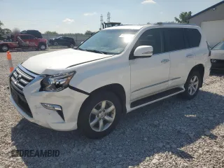 2016 Lexus GX 460 with VIN JTJBM7FX6G5142695, listed as a Copart auction lot 63373455 with 156,481 mi miles and Salvage title. Bid and sale history available at DreamBid. Image 1.
