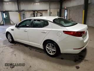 2013 Kia Optima LX with VIN KNAGM4A78D5385108, listed as a Copart auction lot 81477784 with 78,433 mi miles and Salvage Title. Bid and sale history available at carsss.com. Image 2.