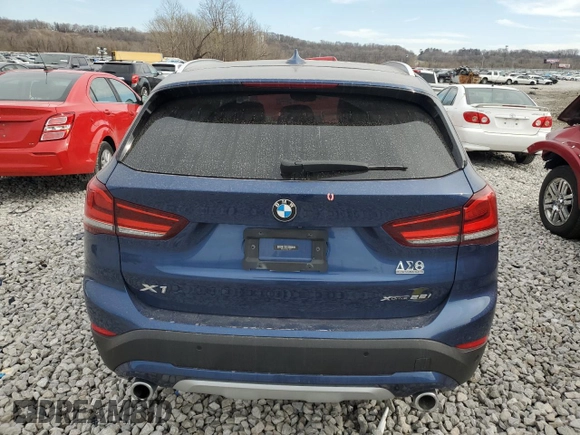 2021 BMW X1 xDrive28i z VIN WBXJG9C09M5T16797, wystawiony jako Copart lot #49322375 z przebiegiem 51 240 mil mil oraz Szkoda całkowita • Salvage title. Historia ofert i sprzedaży dostępna na DreamBid. Obrazek 6.