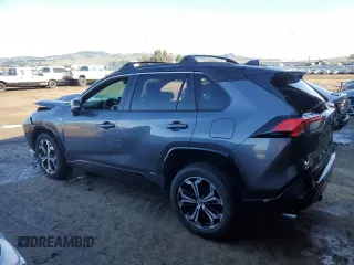 2021 Toyota RAV4 Prime XSE with VIN JTMEB3FV9MD071684, listed as a Copart auction lot 43974185 with 0 mi miles and Salvage Title. Bid and sale history available at carsss.com. Image 2.