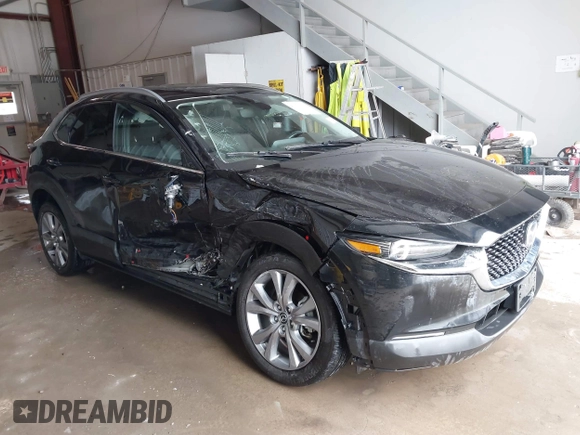 2023 Mazda CX-30 S Premium z VIN 3MVDMBDM5PM589289, wystawiony jako IAAI lot #41331253 z przebiegiem 24 804 mil mil oraz . Historia ofert i sprzedaży dostępna na DreamBid. Obrazek 1.