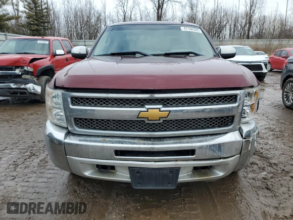 2013 Chevrolet Silverado 1500 LS with VIN 3GCPKREA0DG326588, listed as a Copart auction lot 47166365 with 130,901 mi miles and Clean Title. Bid and sale history available at DreamBid. Image 5.