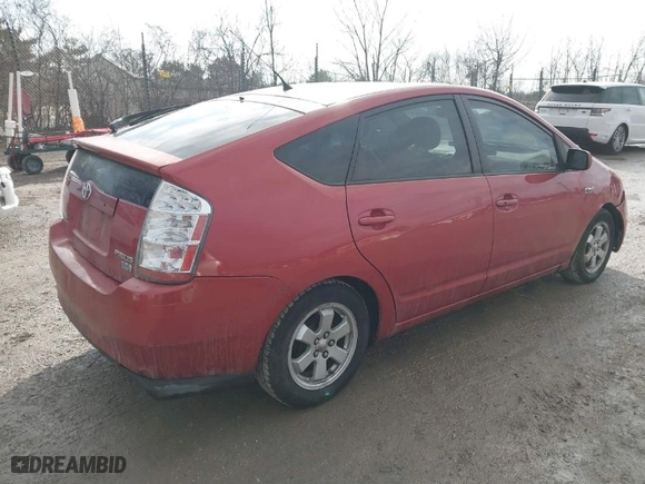 2007 Toyota Prius with VIN JTDKB20U877573652, listed as a IAAI auction lot 41691225 with 184,067 mi miles. Bid and sale history available at carsss.com. Image 4.