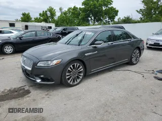 2017 Lincoln Continental Reserve with VIN 1LN6L9NP4H5611980, listed as a Copart auction lot 58316275 with 78,133 mi miles and Clean title. Bid and sale history available at DreamBid. Image 1.