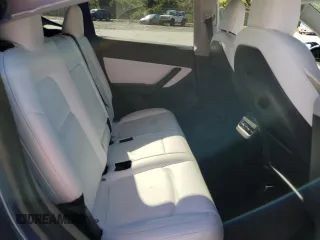 2020 Tesla Model Y Long Range with VIN 5YJYGDEE8LF034719, listed as a Copart auction lot 50888365 with 55,307 mi miles and Salvage Title. Bid and sale history available at DreamBid. Image 11.