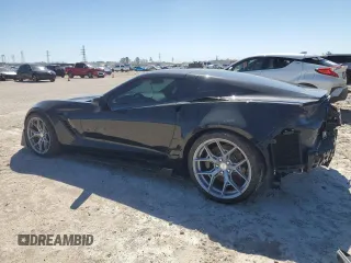 2015 Chevrolet Corvette Z06 3LZ with VIN 1G1YT2D61F5603662, listed as a Copart auction lot 44996685 with 11,996 mi miles and Salvage title. Bid and sale history available at DreamBid. Image 2.