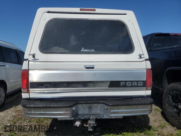 1995 Ford F-150 with VIN 1FTEX15H2SKA69401, listed as a Copart auction lot 76022674 with 0 mi miles and Non Repairable. Bid and sale history available at carsss.com. Image 6.