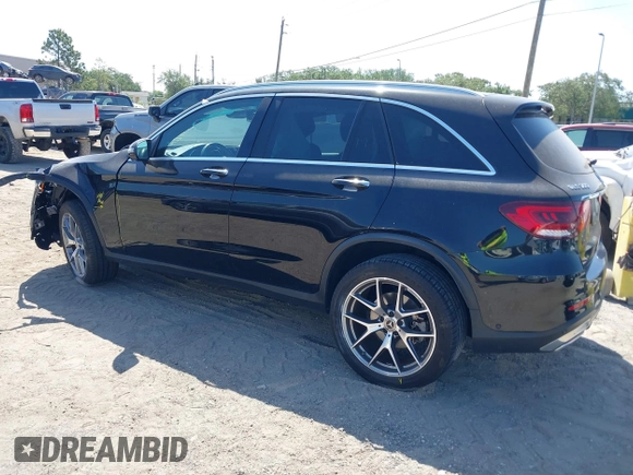 2022 Mercedes-Benz GLC 300 с VIN W1N0G8DB0NV346185, выставлен на аукционе IAAI как лот 42165180 с пробегом 21 782 миль миль и . История ставок и продаж доступна на DreamBid. Изображение 3.