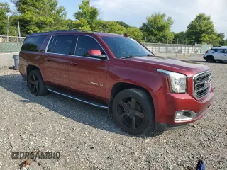 2017 GMC Yukon XL SLT with VIN 1GKS2GKC6HR176596, listed as a Copart auction lot 68098874 with 172,035 mi miles and Salvage Title. Bid and sale history available at carsss.com. Image 4.