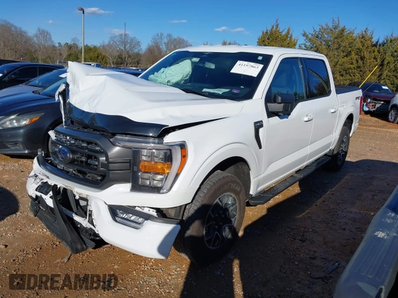 2023 Ford F-150 XL with VIN 1FTFW1E85PFC40679, listed as a IAAI auction lot 41197863 with 12,478 mi miles. Bid and sale history available at carsss.com. Image 17.