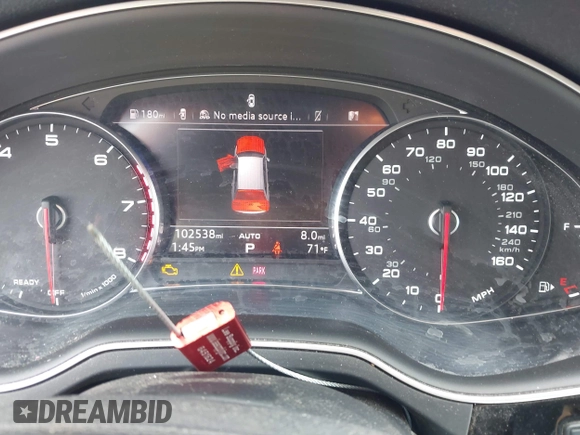 2018 Audi Q7 Premium Plus z VIN WA1LAAF74JD034810, wystawiony jako IAAI lot #42307500 z przebiegiem 102 538 mil mil oraz . Historia ofert i sprzedaży dostępna na DreamBid. Obrazek 7.