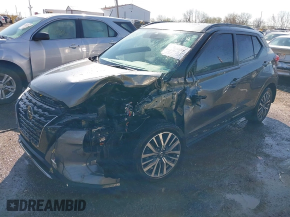 2021 Nissan Kicks SR z VIN 3N1CP5DVXML465845, wystawiony jako IAAI lot #41966146 z przebiegiem 56 134 mil mil oraz . Historia ofert i sprzedaży dostępna na DreamBid. Obrazek 17.