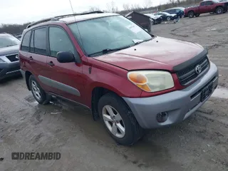 2005 Toyota RAV4 with VIN JTEGD20V450059498, listed as a IAAI auction lot 41895463 with 229,521 mi miles. Bid and sale history available at carsss.com. Image 1.