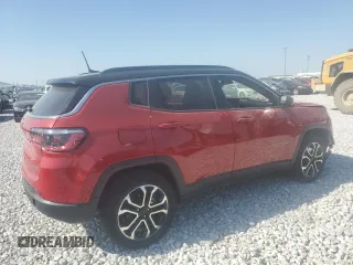 2024 Jeep Compass Limited with VIN 3C4NJDCN7RT585998, listed as a Copart auction lot 62090854 with 4,043 mi miles and Salvage title. Bid and sale history available at DreamBid. Image 3.