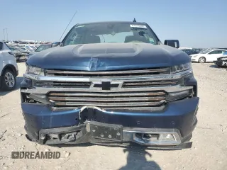 2022 Chevrolet Silverado 1500 High Country with VIN 1GCUYHED4NZ235024, listed as a Copart auction lot 87676305 with 44,990 mi miles and Salvage Title. Bid and sale history available at DreamBid. Image 5.
