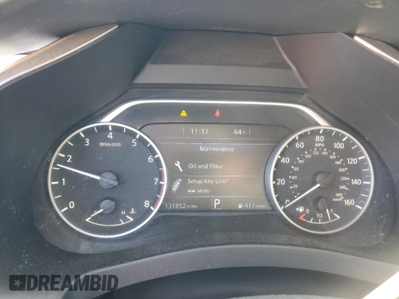 2018 Nissan Murano SV with VIN 5N1AZ2MG4JN145748, listed as a Copart auction lot 50182515 with 131,852 mi miles and Salvage Title. Bid and sale history available at DreamBid. Image 9.
