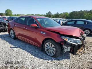 2018 Kia Optima LX with VIN 5XXGT4L35JG225436, listed as a Copart auction lot 52165275 with 11,529 mi miles and Salvage Title. Bid and sale history available at carsss.com. Image 4.