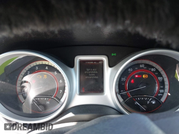 2017 Dodge Journey SXT with VIN 3C4PDCBG4HT514608, listed as a IAAI auction lot 42045672 with 116,086 mi miles and . Bid and sale history available at carsss.com. Image 7.