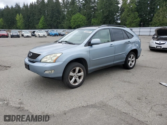 2005 Lexus RX with VIN JTJHA31U450080555, listed as a Copart auction lot 54680805 with 134,134 mi miles and Salvage Title. Bid and sale history available at DreamBid. Image 1.
