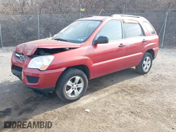 2009 Kia Sportage LX with VIN KNDJF724197558391, listed as a IAAI auction lot 41696362 with 170,555 mi miles. Bid and sale history available at carsss.com. Image 18.