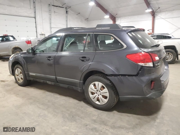 2011 Subaru Outback 2.5i with VIN 4S4BRBAC7B3333232, listed as a Copart auction lot 51266325 with 183,649 mi miles and Salvage Title. Bid and sale history available at carsss.com. Image 2.