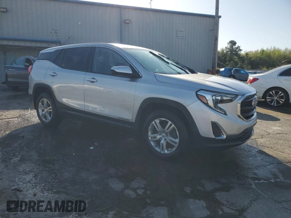 2019 GMC Terrain SLE with VIN 3GKALMEV0KL110435, listed as a Copart auction lot 52237785 with 100,185 mi miles and Non Repairable. Bid and sale history available at DreamBid. Image 4.