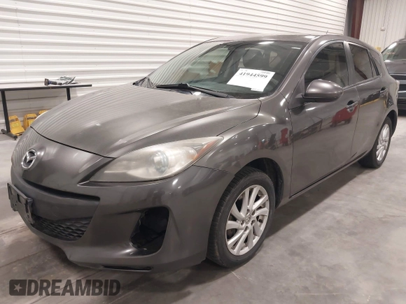 2012 Mazda 3 i Grand Touring with VIN JM1BL1M88C1654474, listed as a IAAI auction lot 41944599 with 174,107 mi miles and . Bid and sale history available at DreamBid. Image 2.