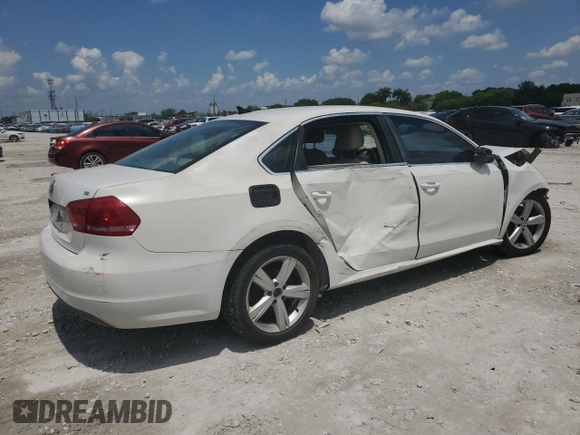 2012 Volkswagen Passat SE с VIN 1VWBH7A36CC067558, выставлен на аукционе Copart как лот 58307045 с пробегом 137 527 миль миль и Списание • Salvage title. История ставок и продаж доступна на DreamBid. Изображение 3.