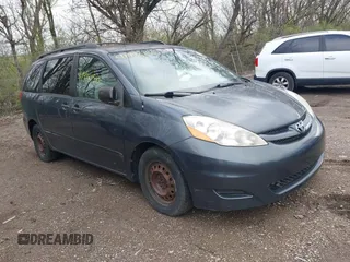 2008 Toyota Sienna CE with VIN 5TDZK23C68S162937, listed as a IAAI auction lot 41928150 with 148,469 mi miles. Bid and sale history available at carsss.com. Image 1.