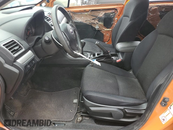 2015 Subaru Crosstrek Premium with VIN JF2GPACCXF9233265, listed as a Copart auction lot 66368425 with 106,310 mi miles and Salvage title. Bid and sale history available at DreamBid. Image 7.