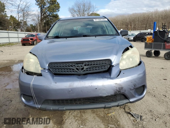 2006 Toyota Matrix STD with VIN 2T1KR32E46C622995, listed as a Copart auction lot 47168145 with 158,383 mi miles and Salvage Title. Bid and sale history available at carsss.com. Image 5.
