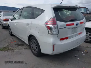 2017 Toyota Prius v Two with VIN JTDZN3EU4HJ066269, listed as a IAAI auction lot 41648895 with 130,727 mi miles. Bid and sale history available at carsss.com. Image 3.