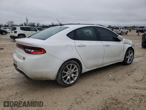 2013 Dodge Dart SXT with VIN 1C3CDFBH4DD343887, listed as a Copart auction lot 45023105 with 152,961 mi miles and Salvage Title. Bid and sale history available at carsss.com. Image 3.