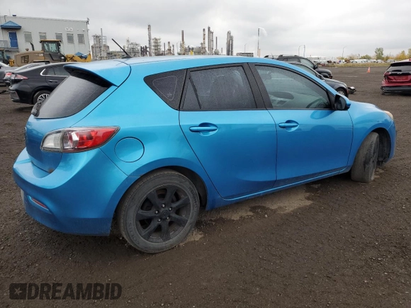 2011 Mazda 3 GX with VIN JM1BL1KF1B1458831, listed as a Copart auction lot 71309894 with 270,548 mi miles and Salvage Title. Bid and sale history available at carsss.com. Image 3.