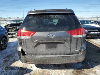 2013 Toyota Sienna XLE AAS with VIN 5TDYK3DC2DS393375, listed as a Copart auction lot 46175995 with 156,151 mi miles and Salvage Title. Bid and sale history available at carsss.com. Image 6.