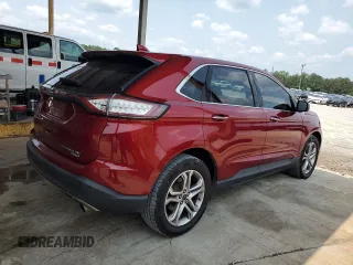 2017 Ford Edge Titanium z VIN 2FMPK3K99HBB82518, wystawiony jako Copart lot #59097585 z przebiegiem 136 184 mil mil oraz Szkoda całkowita • Salvage title. Historia ofert i sprzedaży dostępna na DreamBid. Obrazek 3.