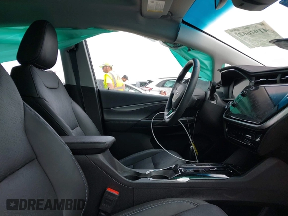 2023 Chevrolet Bolt EV 2LT z VIN 1G1FX6S0XP4170965, wystawiony jako IAAI lot #41946627 z przebiegiem 18 477 mil mil oraz . Historia ofert i sprzedaży dostępna na DreamBid. Obrazek 5.