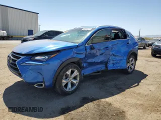 2017 Lexus NX 200t z VIN JTJBARBZ7H2105444, wystawiony jako Copart lot #54554515 z przebiegiem 80 433 mil mil oraz Szkody całkowita. Historia ofert i sprzedaży dostępna na DreamBid. Obrazek 1.